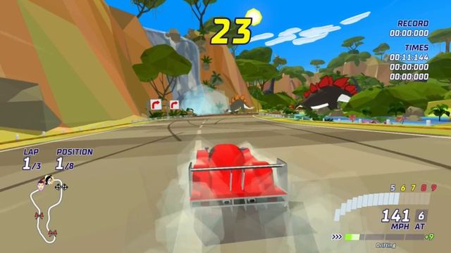 Hotshot Racing Review - Classic Arcade Goodness! смотреть онлайн