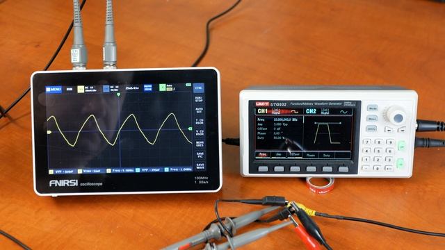 Планшетный осциллограф FNIRSI-1013D для начинающих радиолюбителей смотреть онлайн