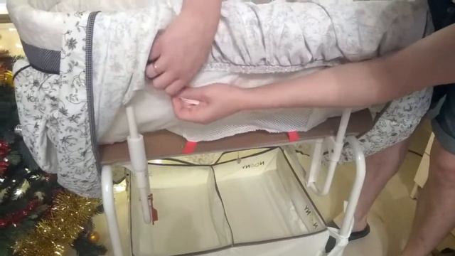 Колыбель Noony Lula Field Flowers смотреть онлайн