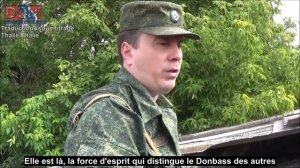 Interview du commandant "Shakhtior" sur la ligne de front à Lougankoye - 17/08/2016