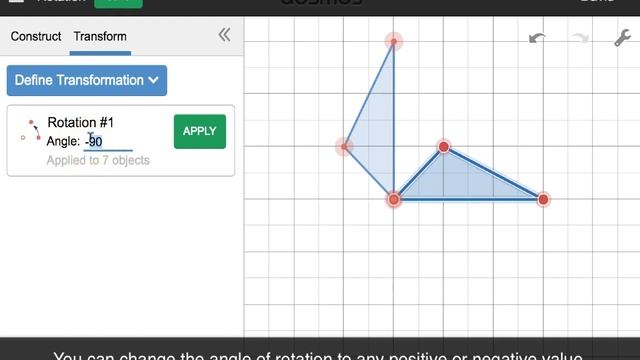 Mini Constructions with Desmos Geometry: Rotations смотреть онлайн