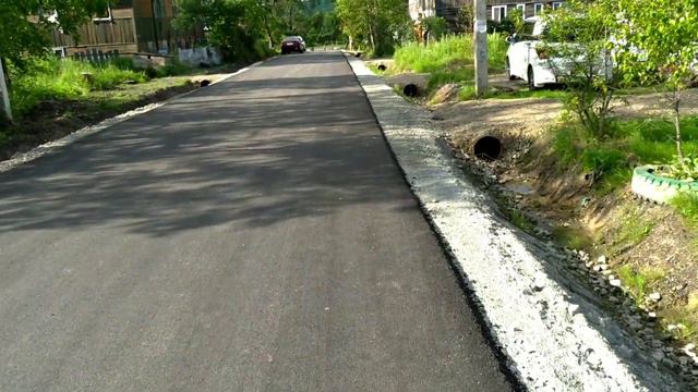 Новый асфальт ул. Лазо и Гоголя. Тавричанка 05.07.2021 смотреть онлайн