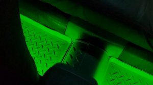RGB подсветка ног в тойота авенсис 2