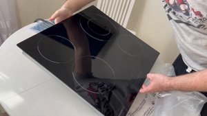 Распаковка — Электрическая варочная панель Maunfeld EVCE.594F.D-BK