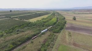 Алазанская долина, Кахетия, Грузия. Аэросъёмка.mp4