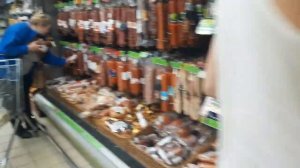 Цены на продукты в Белоруссии. Магазин Евроопт город Витебск.