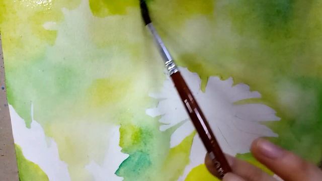 Мастер-класс по рисованию «Ромашка» ?художник Сергеева Е.В. смотреть онлайн