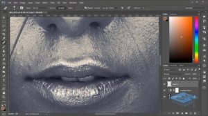 Красим кожу в серебряный цвет в Abobe Photoshop