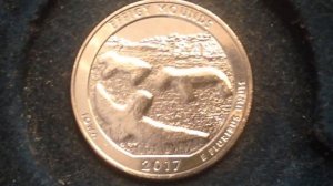 2017 Effigy Mounds Quarter- Part Of The America The Beautiful Series