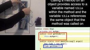 Java NM - Example 10: The variable this is created when we call a method on an object