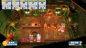 Overcooked 2 | Night of the Hangry Horde | Level 2 - 3 | 2 players | 4 stars