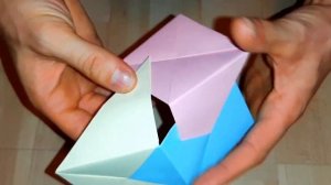 DIY - How to Make Paper Cube - ORIGAMI Cube