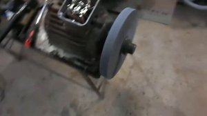 Наждак из 3-х фазного двигателя.