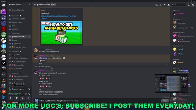 How To Get Alphabet Blocks in UGC Limited Codes (ROBLOX FREE LIMITED UGC ITEMS) смотреть онлайн