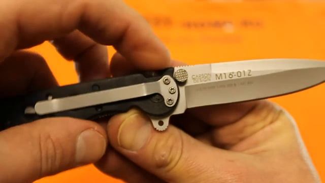 Нож CRKT Kit Carson M16-01Z складной сталь 8Cr15MoV смотреть онлайн