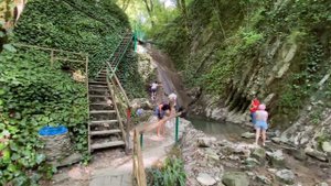 Берендеево царство. Лазаревское. Сочи. 7.09.2022 Водопады, дольмен.