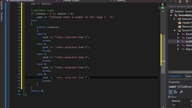C++ Serendipity Booksellers Software Development Project— Part 4: Making Decisions