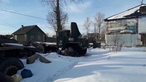 Урал 4320.Первый запуск  после зимы .