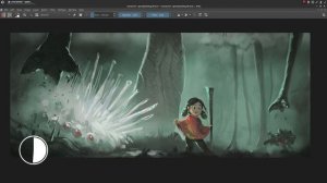 Spring project: Krita speedpainting timelapse