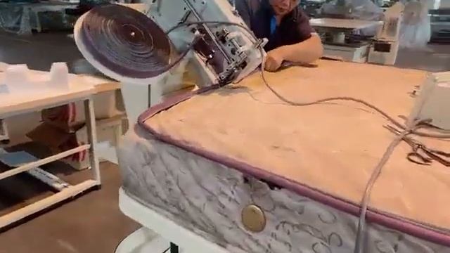 Машина для окантовки края матраса механического типа WB-1 Aurora смотреть онлайн