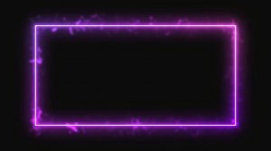 Фиолетовая неоновая  рамка ,футаж / background, futage  neon frame