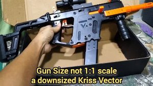 Vector Electric Toy Gun "Kriss Vector Gel Blaster" Unboxing & Review