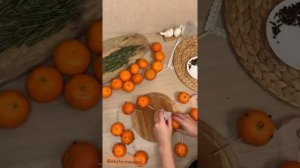 МК Ёлка из мандаринов