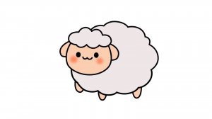 Как нарисовать Барашку | Простые рисунки | Coloring Kids