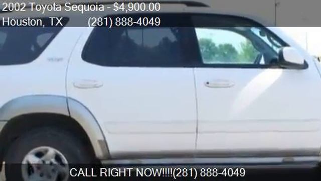 2002 Toyota Sequoia SR5 2WD 4dr SUV for sale in Houston, TX смотреть онлайн