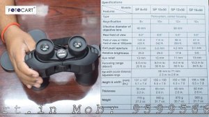 Pentax sp 10x50 Binoculars unboxing full & testing with detailed explain - FotoCart India