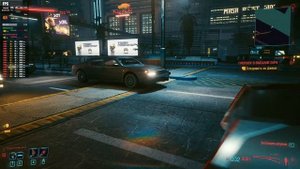 Cyberpunk 2077 Radeon VII Xeon E5 - 2697 v4 (Hyper-threading - off) patch 1.05 go hero