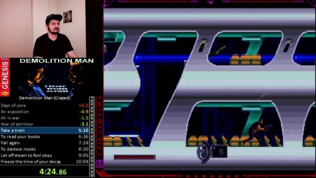 Demolition Man Speedrun Мировой рекорд - Разрушитель Спидран World record.mp4