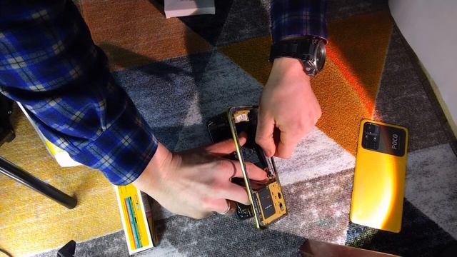 ЗАМЕНА БАТАРЕИ НА POCO M4 Pro 5G смотреть онлайн