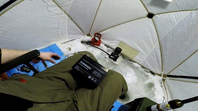 освещение в палатку для зимней рыбалки