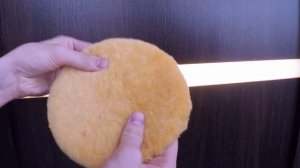 Полировальный круг из овчины, карамель