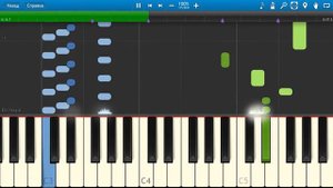 Ирина Билык - Мне не жаль (на пианино Synthesia cover)