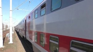 Видео снято 07.04.2023 г. в 09:36 видеокамерой Panasonic HC-V760 на пл. Ухтомская, перегон ст. Любер