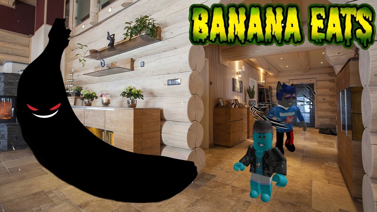 Банан ест роблокс / Banana Eats Roblox / Начинаем бананить)