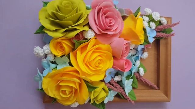 Панно из зефирной полимерной глины. смотреть онлайн