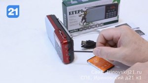 Perfeo Егерь - высококачественная аудиосистема с SD и USB