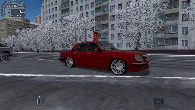 City Car Driving-ПРОКАЧАЕННЫЙ,ГАЗ-3110,ЗИМНИЙ,ДРИФТ.ЭТО КРУТОЙ ВОЛЖАРИК!