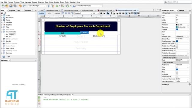 48# Java + Oracle + Jasper Report: Generate a report with using Group By. смотреть онлайн