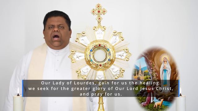 Daily Morning Blessing Word of God Healing Prayer Our Lady of Lourdes (Day 9) #blessing #lourdes смотреть онлайн