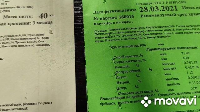 Откорм Бройлеров на Комбикорме для Индюшат. Почему!!! смотреть онлайн