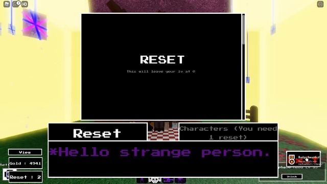 ROBLOX UNDERTALE FIGHT FOR LOVE GETTING MY SECOND RESET смотреть онлайн