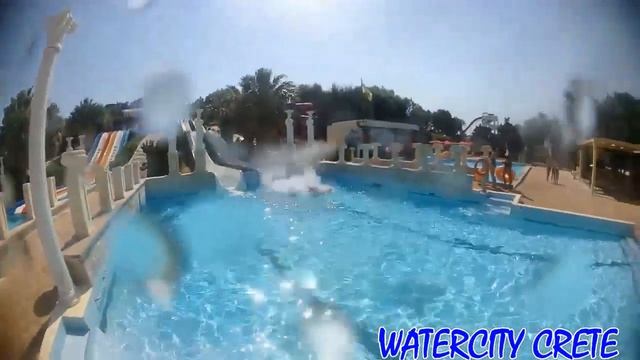 Waterpark on Crete Watercity Anopoli смотреть онлайн