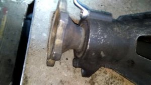 Как поменять правый приводной вал VW Sharan 1.9 TDI