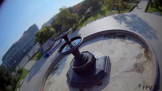 FPV Омск сквер им. Дзержинского смотреть онлайн