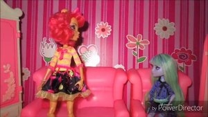 РОЗОВАЯ П*ПА! Стоп Моушен Монстер хай! Stop Motion Monster High