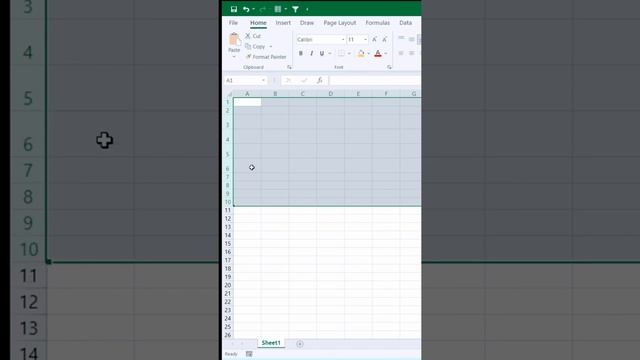 Row Height #Excel #Short